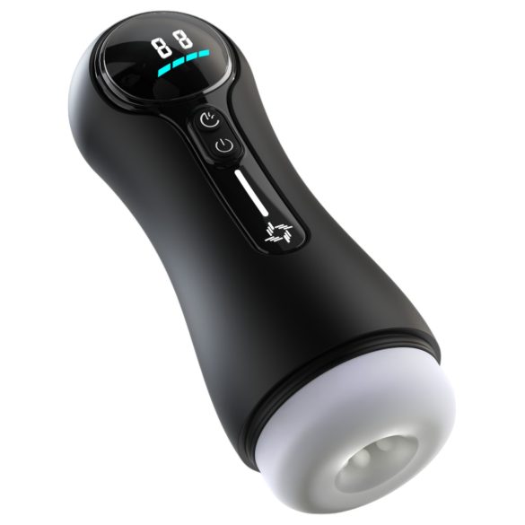 Leopard - sací masturbátor (čierny)