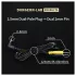 DG-LAB - elektródový kábel z 2,5 mm jacku na 2 mm kolíky (čierny)