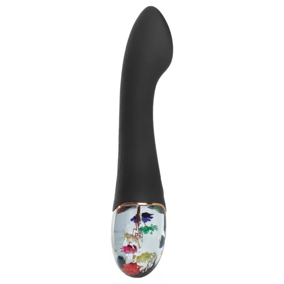LOVISS Flower - vibrátor na bod G (čierny)