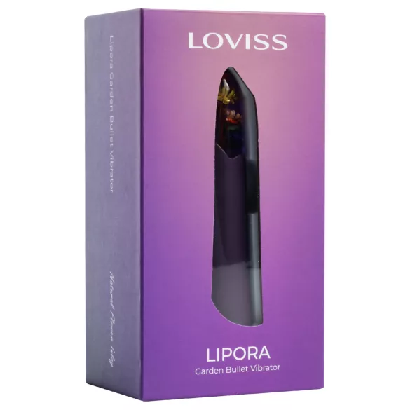 LOVISS Flower - mini tyčový vibrátor (fialový)