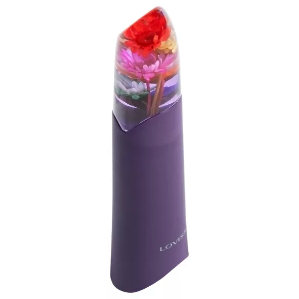 LOVISS Flower - mini tyčový vibrátor (fialový)
