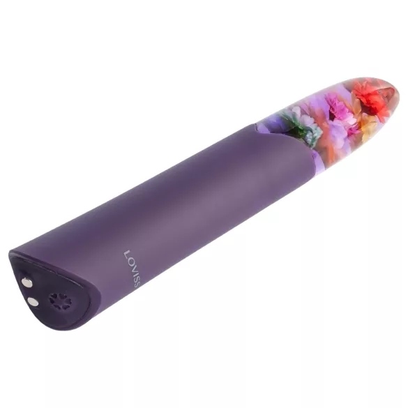 LOVISS Flower - mini tyčový vibrátor (fialový)