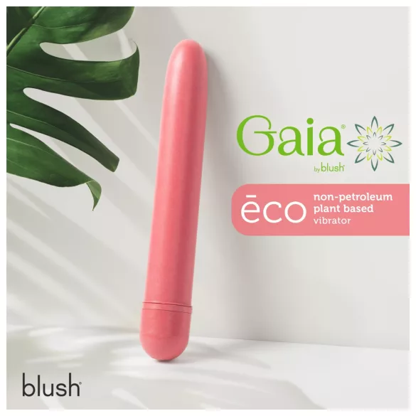 Gaia - vibrátor - ekologický, veľký - ružový