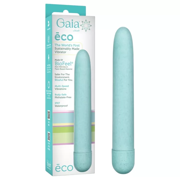 Gaia Eco L - ekologický tyčový vibrátor (modrý) - veľký