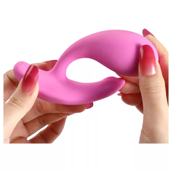 Honey Play Box Oly 2 - Vibračný stimulátor bodu G a klitorisu ovládaný aplikáciou (ružový)