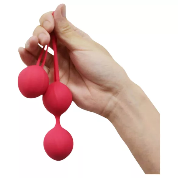 Cotoxo Cherry - súprava gejšiných guličiek 2 ks - červené