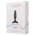 LOVENSE Hush 2 XS - malý análny vibrátor na batériu (25 mm) - čierny