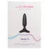 LOVENSE Hush 2 XS - malý análny vibrátor na batériu (25 mm) - čierny