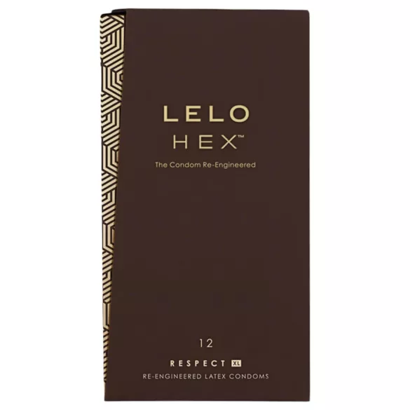 LELO Hex Respect XL - kondómy - extra veľkosť - 12 ks