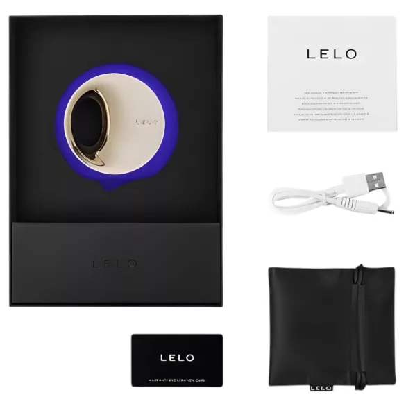 LELO Ora 3 - simulátor orálneho sexu a klitorálny vibrátor (modrý)