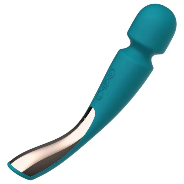 LELO - masážny vibrátor stredný - turkusová farba