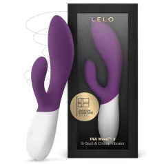   LELO Ina Wave 2 - vibrátor s akumulátorom - vodotesný - fialový