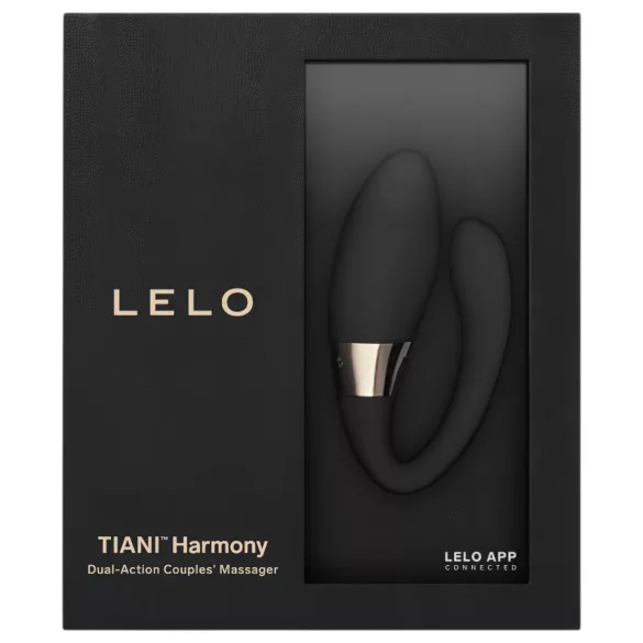 LELO Tiani Harmony - párový vibrátor - dobíjací, smart - čierna