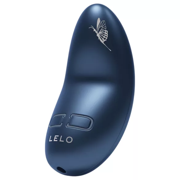 LELO - vibračný stimulátor klitorisu - nabíjací, vodotesný - modrá