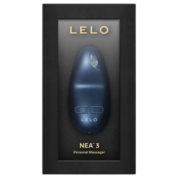 LELO - vibračný stimulátor klitorisu - nabíjací, vodotesný - modrá