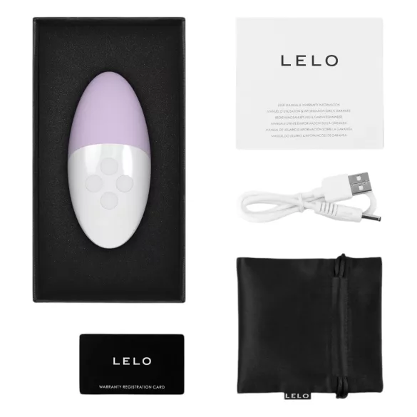 LELO Siri 3 - vibrátor na klitoris s hlasovou aktiváciou - fialový
