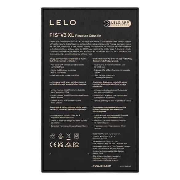 LELO Siri 3 - vibrátor na klitoris s hlasovou aktiváciou - fialový