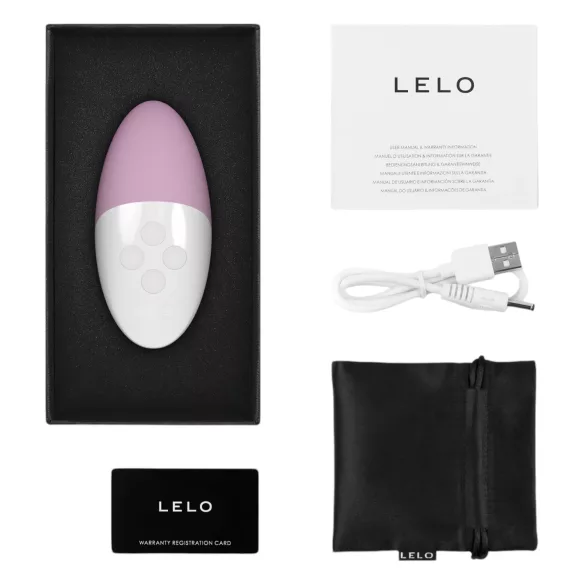 LELO Siri 3 - vibračný stimulátor klitorisu na hlasové ovládanie - ružový