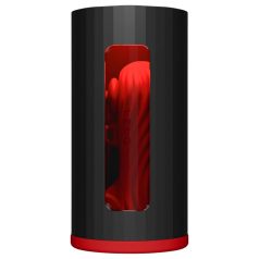   LELO F1s V3 - mužský masturbátor - interaktívny - červený