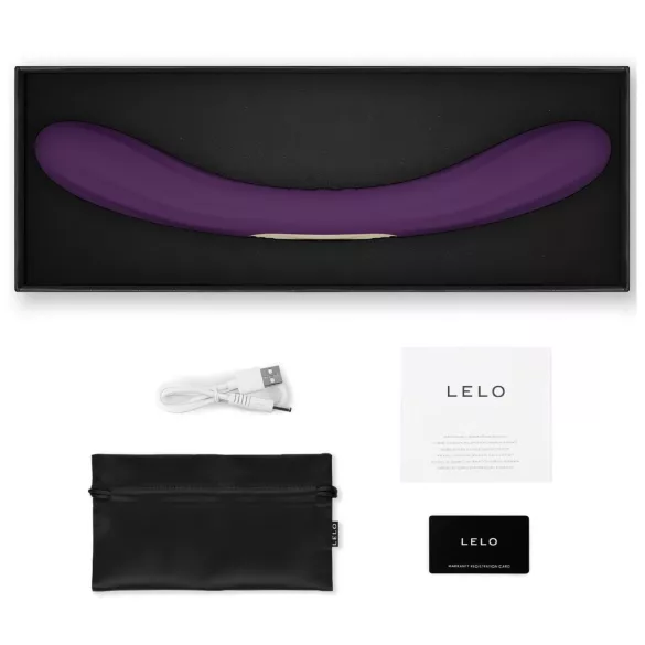 LELO Boomerang - obojstranný vibrátor (fialový)