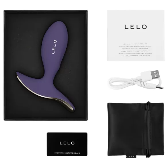 LELO Surfer - Análny vibrátor ovládaný aplikáciou (fialový)