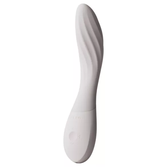 LELO Mona Spectra - inteligentný vibrátor na bod G s LED svetlom (biely)