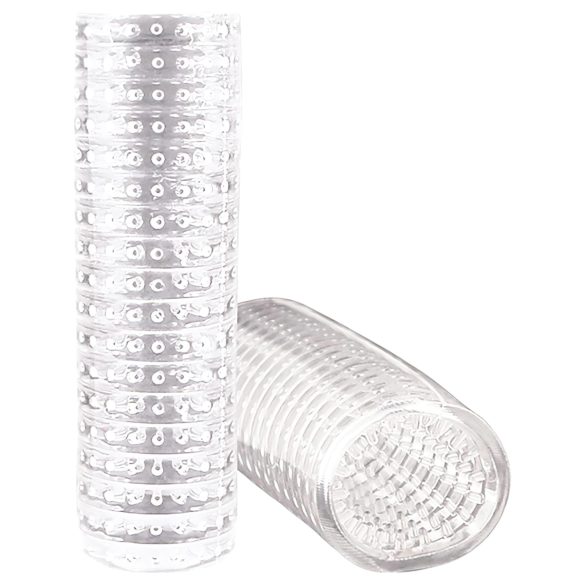 M For Man - erekčný krúžok na penis - priehľadný