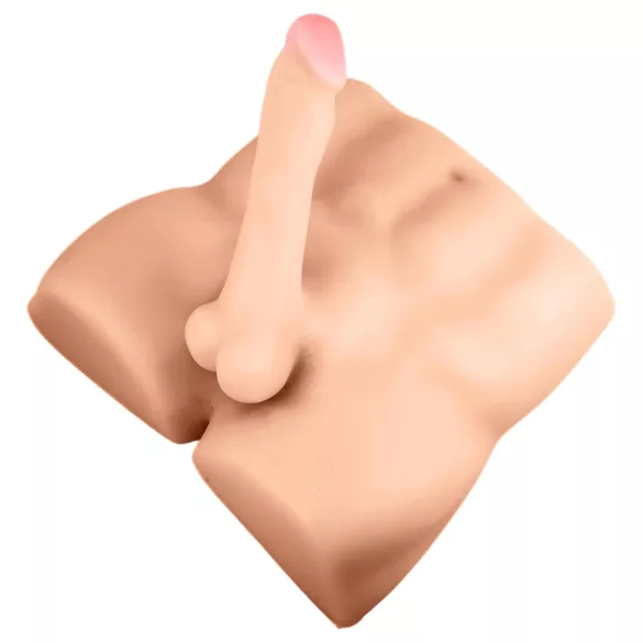 Blush X5 Rough Rider - mužský torzo - realistický - naturálna farba