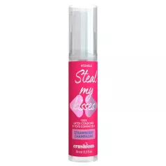   Crushious Steal My Kisses - lubrikant s príchuťou jahoda-šampanské (10 ml)