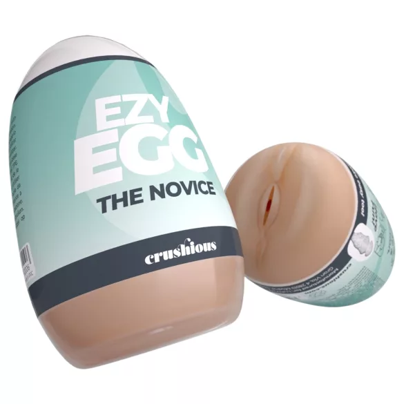 Crushious Ezy Egg The Novice - masturbačné vajíčko (telovej farby)