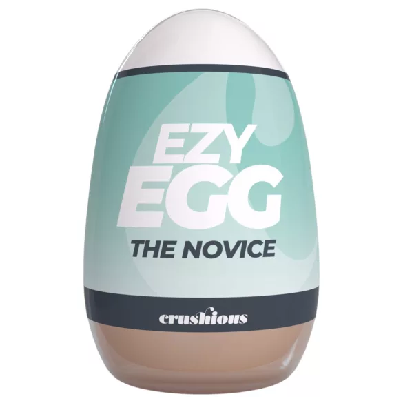 Crushious Ezy Egg The Novice - masturbačné vajíčko (telovej farby)