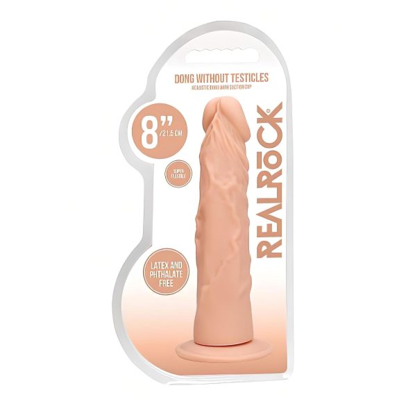 RealRock - realistický dildo - 20 cm - telová farba