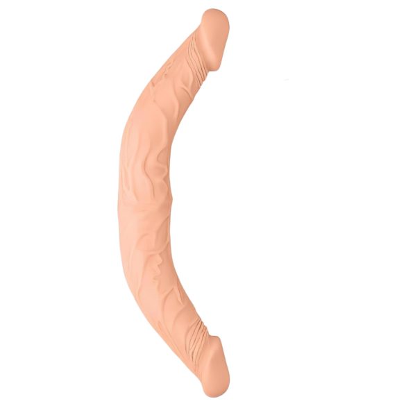 RealRock - dvojitý dildo - 36 cm - telová farba