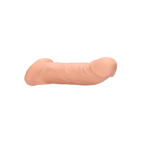 RealRock - návlek na penis - 21,5 cm - telová farba