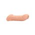 RealRock - návlek na penis - 21,5 cm - telová farba