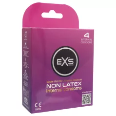 EXS Internal Condom - bezlatexový ženský kondóm (4 ks)