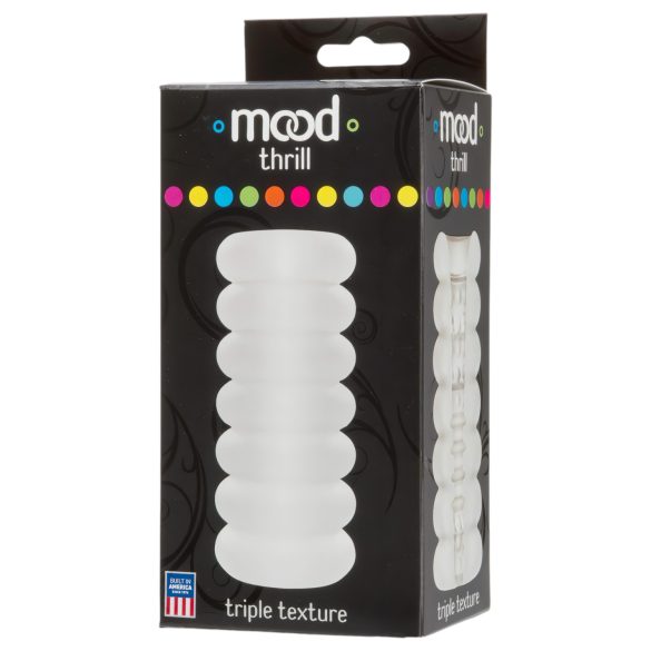 Doc Johnson Thrill - masturbátor pre mužov - biely