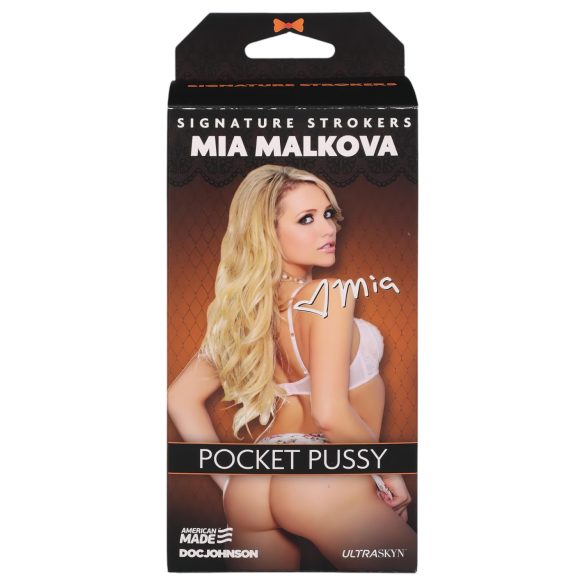 Doc Johnson Mia Malkova - realistická Ultraskyn vagína (naturálny)