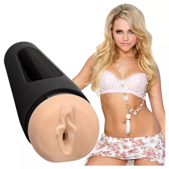 Doc Johnson Main Squeeze Mia Malkova - realistický vaginálny masturbátor (telovej farby)