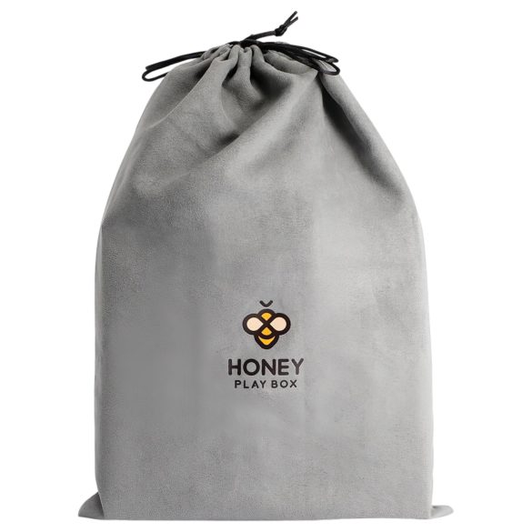 Honey Play Box Albus - pulzujúci a vibračný masturbátor pre mužov - biely