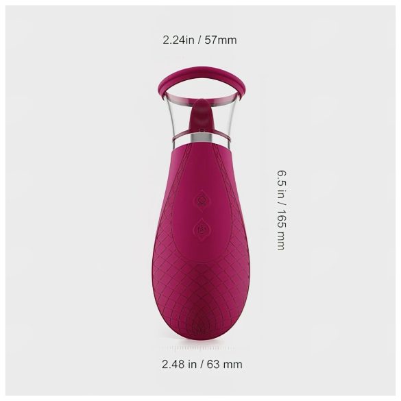 Honey Play Box Scioness - klitorálny vibrátor so saním a lízaním - ružový