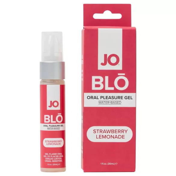 System JO BLO - ochutený orálny gél, jahodovo-citrónová limonáda (30 ml)