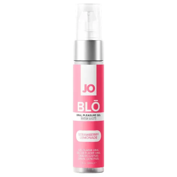 System JO BLO - ochutený orálny gél, jahodovo-citrónová limonáda (30 ml)