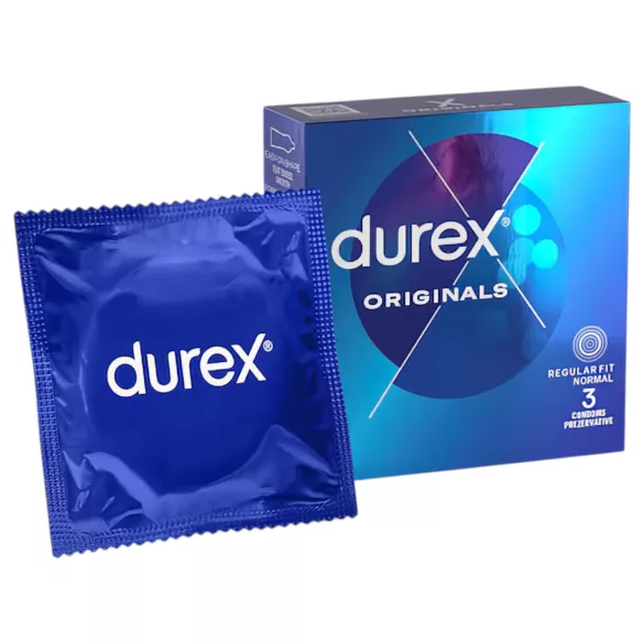 Durex Originals - kondómy - 3 ks