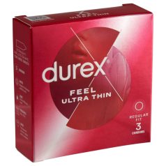Durex - ultra tenký kondóm - realistický pocit - 3 ks