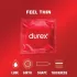 Durex Feel Thin - ultra tenké kondómy - prirodzený pocit - 12 ks
