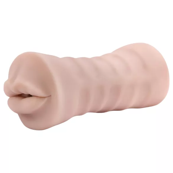 Enlust Nicole - vibrátor ústa - realistický - silikón natúr