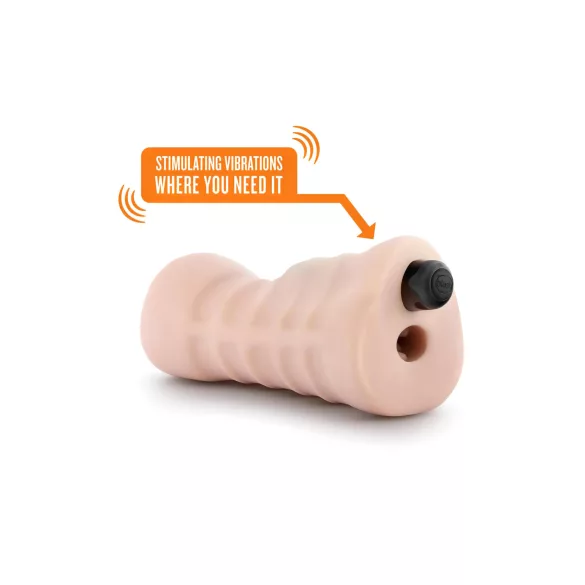 Enlust Nicole - vibrátor ústa - realistický - silikón natúr