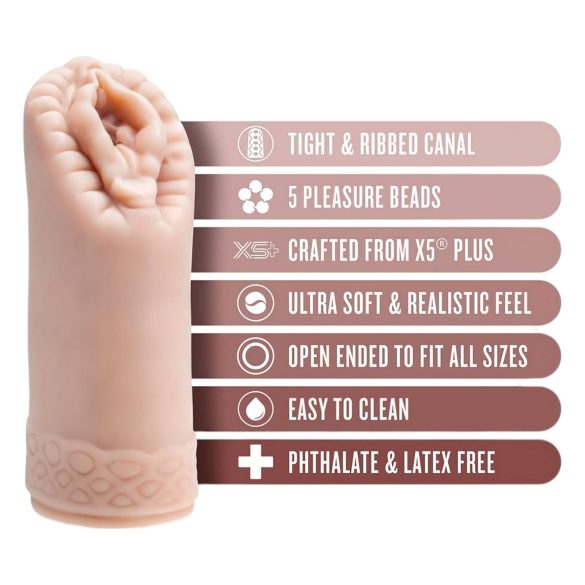 Enlust Alyssa - umelá vagína - realistický vzhľad - natur