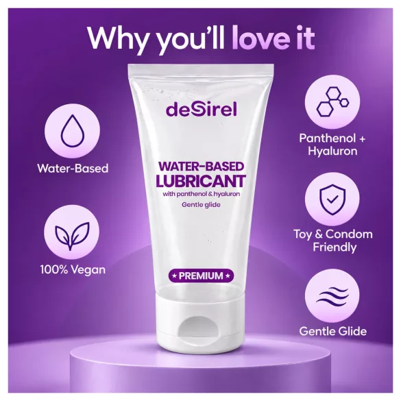 Desirel čistiaci a lubrikačný gél (2 × 50 ml)